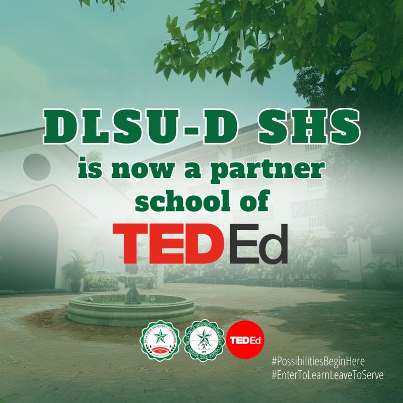 DLSU-D SHS is now a TED Ed partner