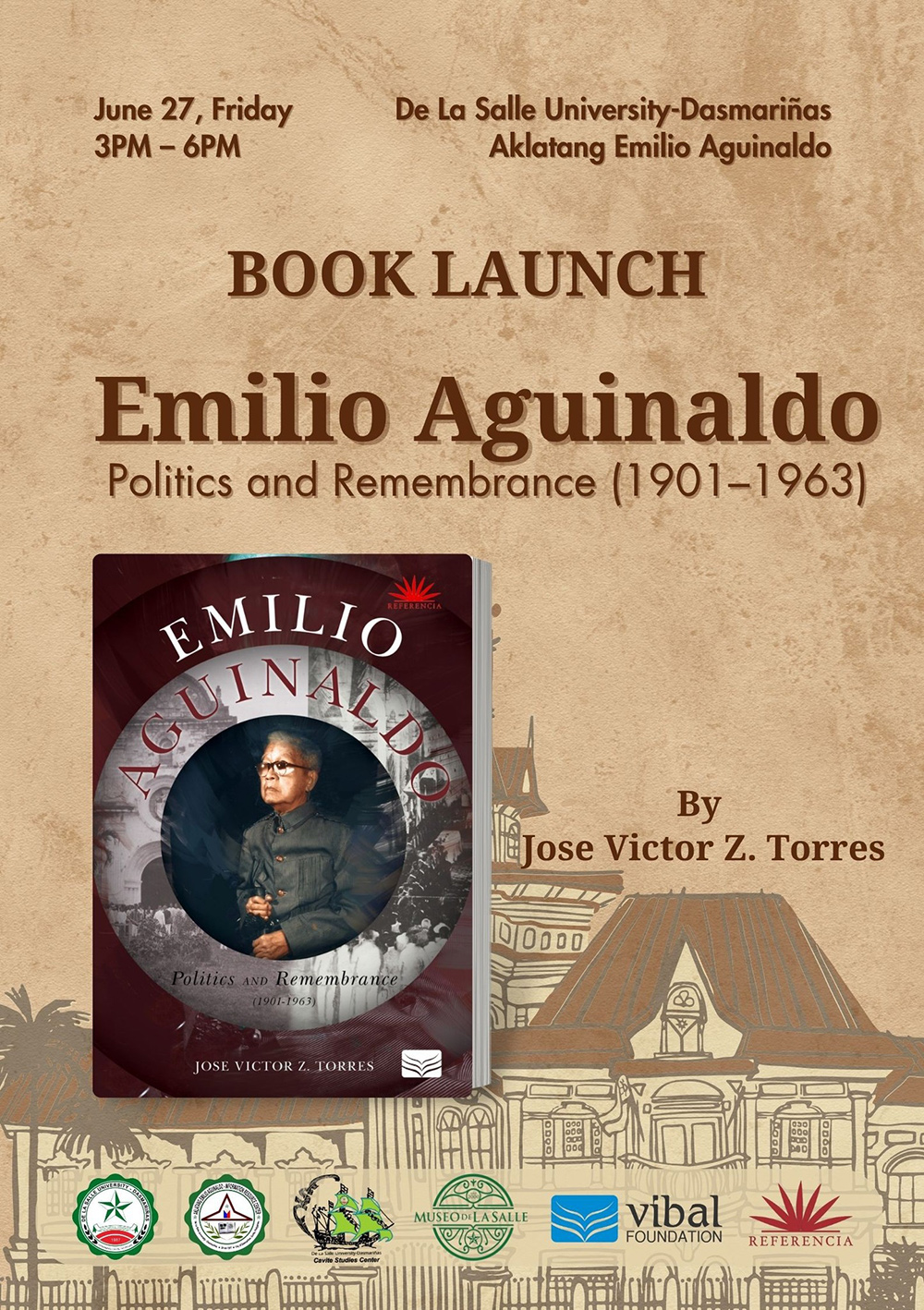 Vibal Publishing to Launch Book on Emilio Aguinaldo Vibal Publishing to Launch Book on Emilio Aguinaldo