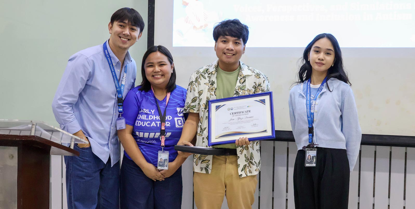 'In Their World: The Spectrum Experience' Staged by Educ Students to Inspire Awareness, Inclusion 