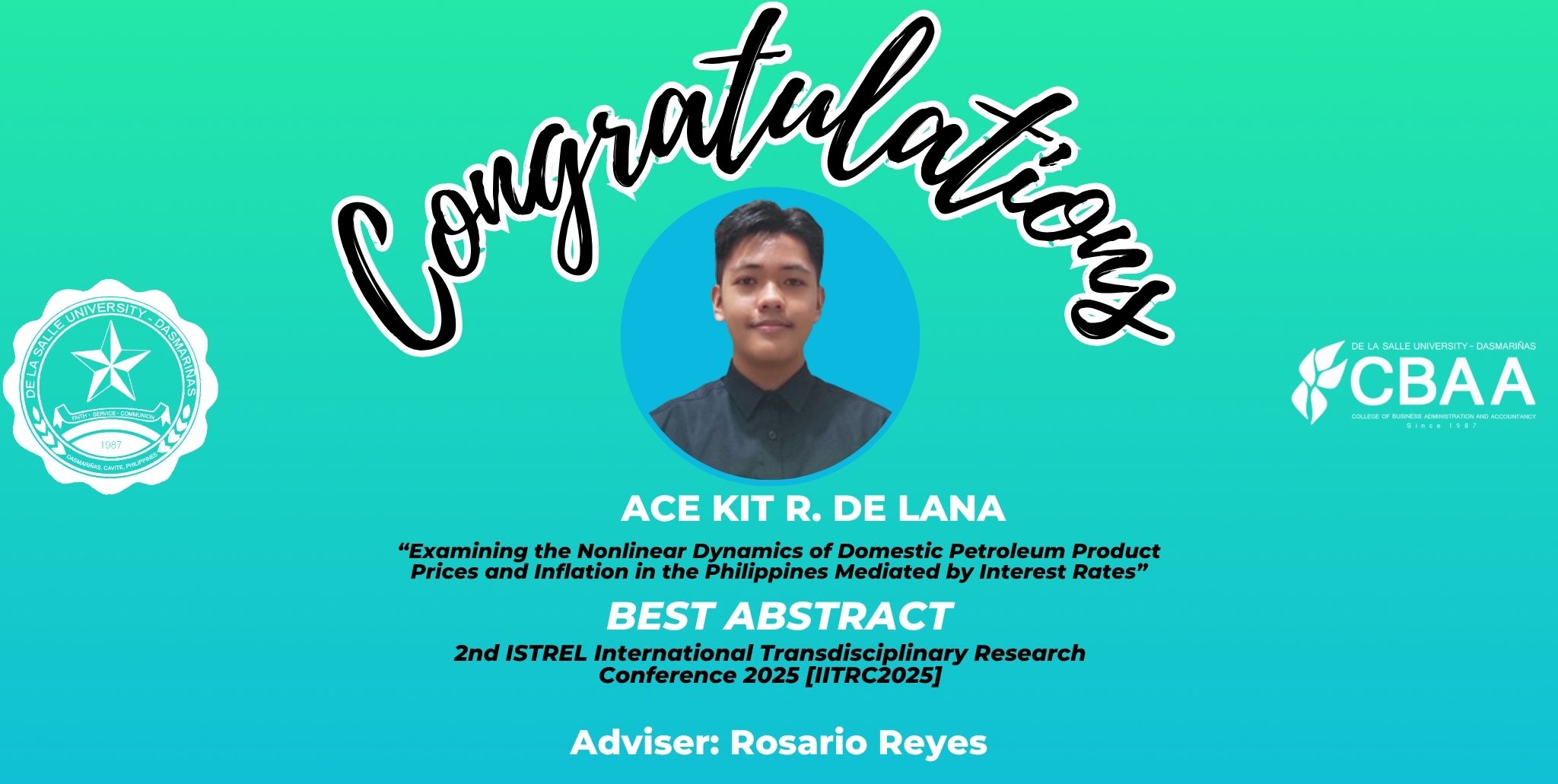 Lasallian Researchers from the Allied Business Department Win Top Awards in Prestigious Conferences 