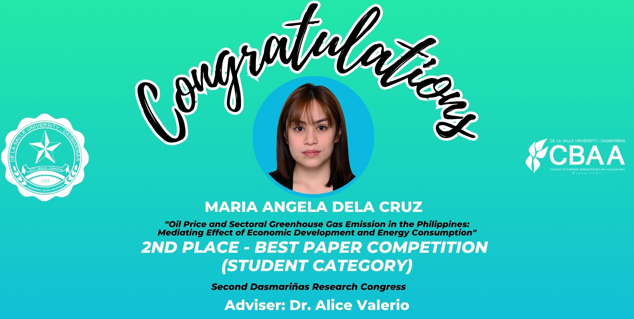 Lasallian Researchers from the Allied Business Department Win Top Awards in Prestigious Conferences 