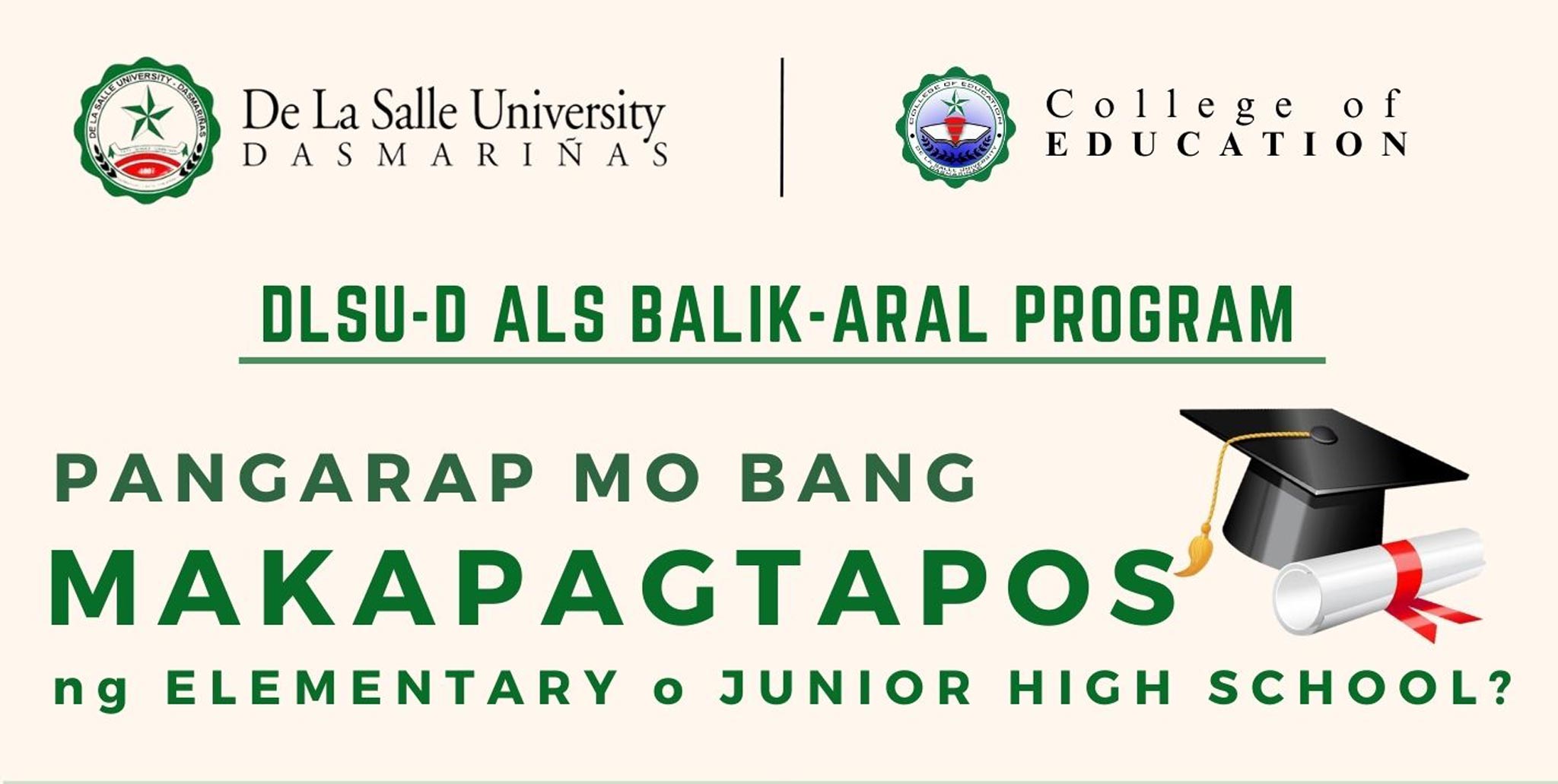 Balik-Aral Program poster