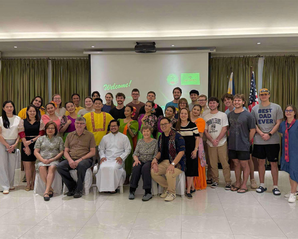 St. Mary’s College California Visits DLSU-D for Cultural Exchange 
