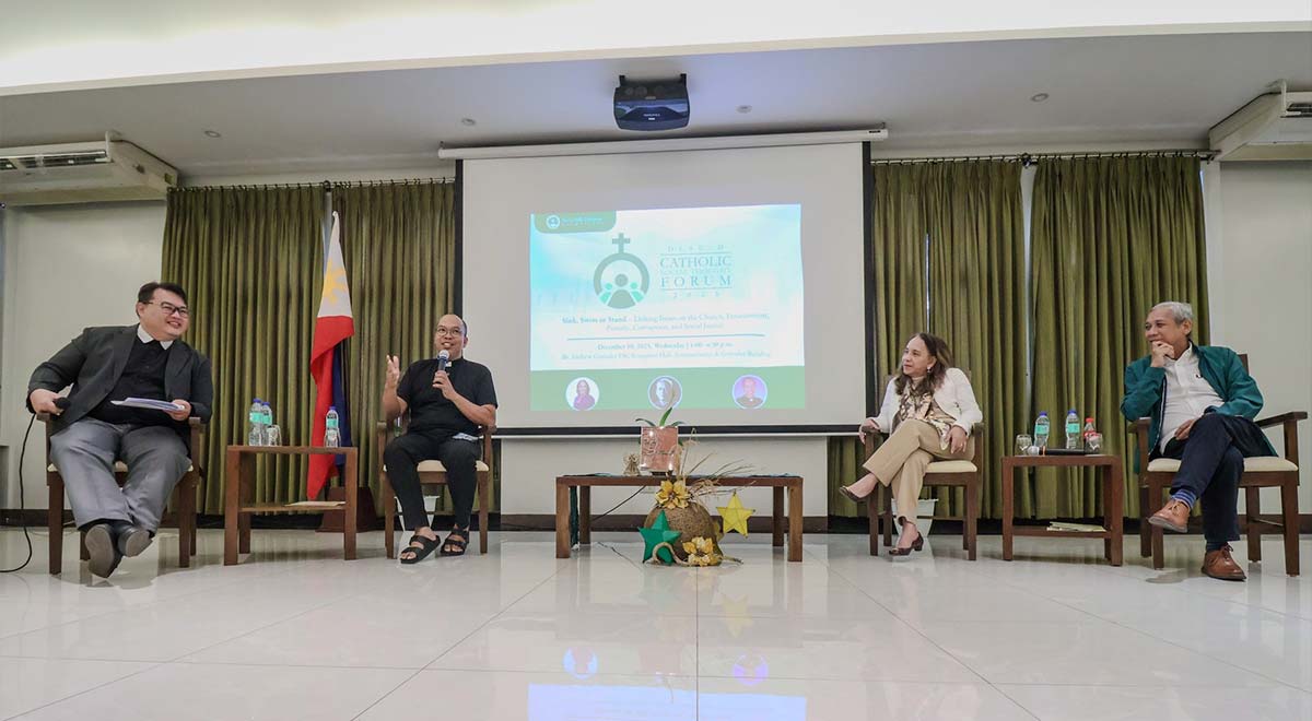 DLSU-D Holds First Catholic Social Thought Forum