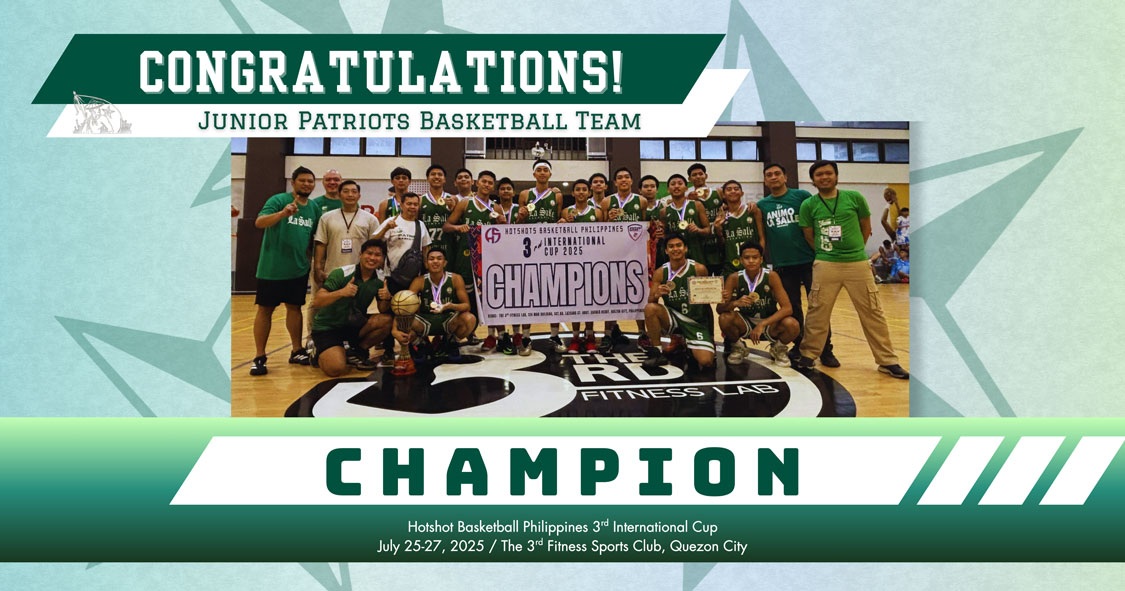 DLSU-D Junior Patriots emerge champions at Hotshot International Cup
