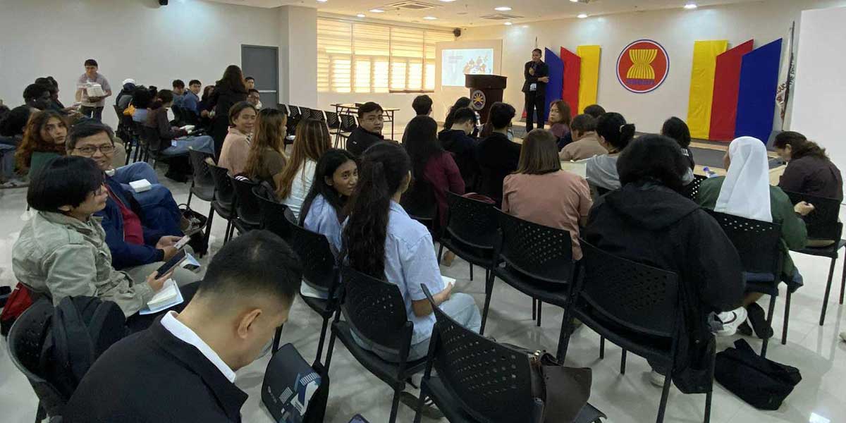 DLSU-D International Students Join CHEDRO IV-A Global Connections Forum