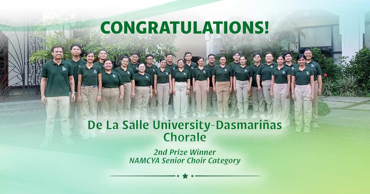 DLSU-D Chorale bags 2nd prize in NAMCYA 
