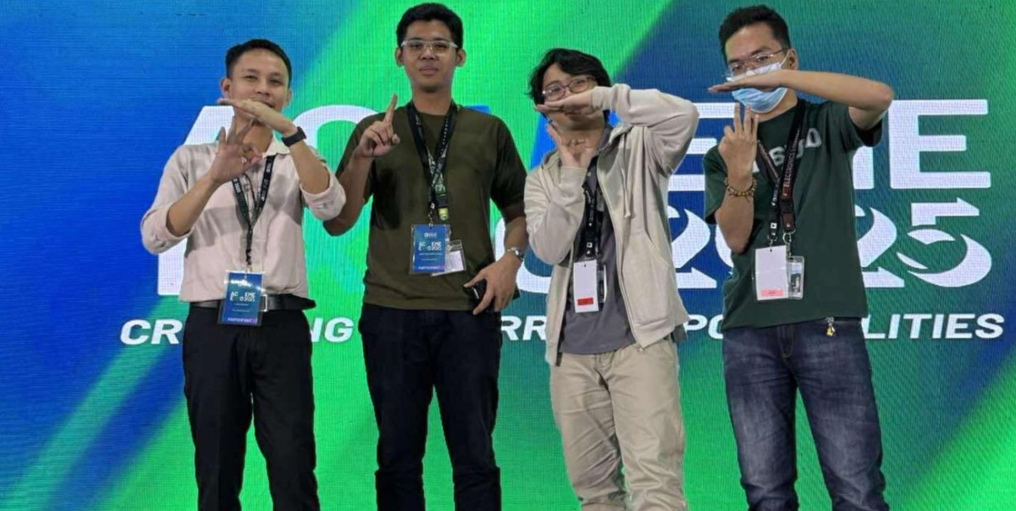 Eng’g Students Clinch 2nd Runner-up at Academe Expo