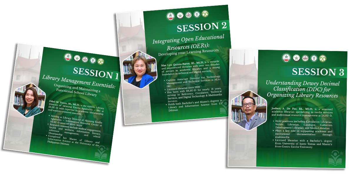 DLSU-D Hosts CPD-Accredited LIS Month Seminar Series 