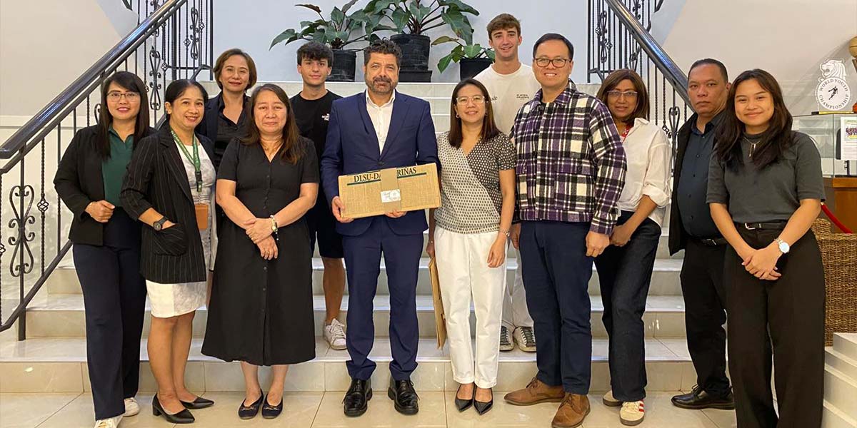 EADIC Spain Founder Visits DLSU-D