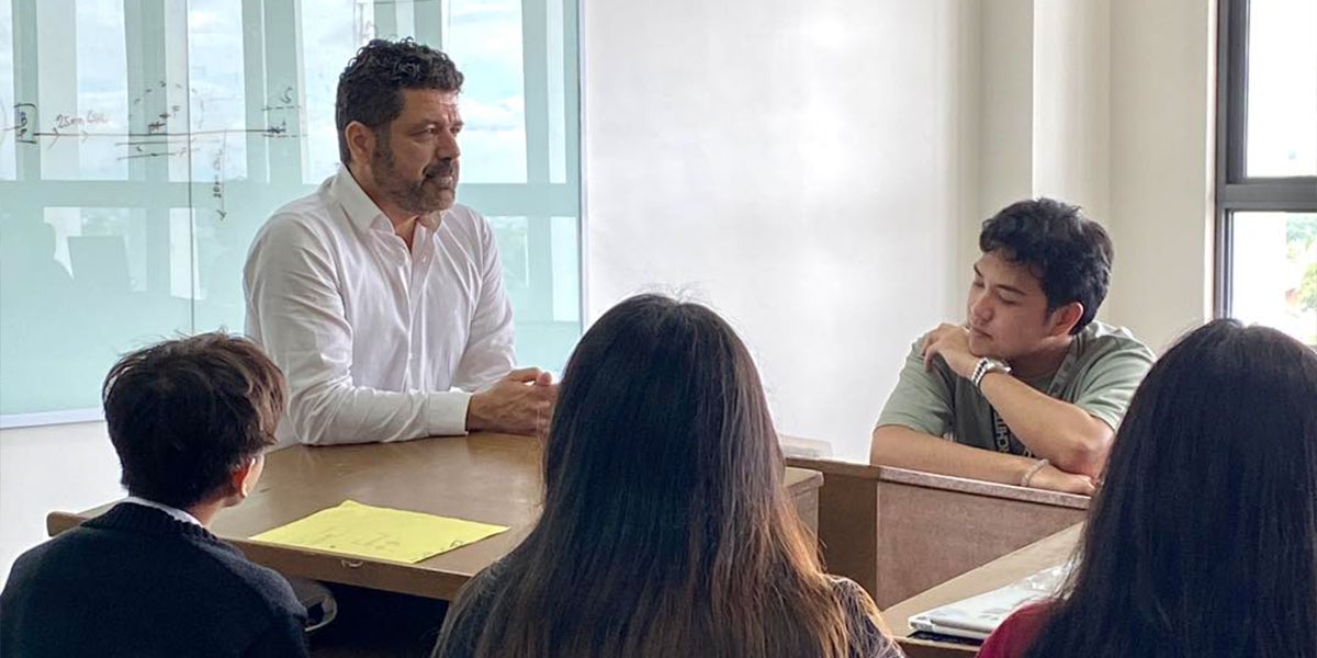 EADIC Spain Founder Visits DLSU-D