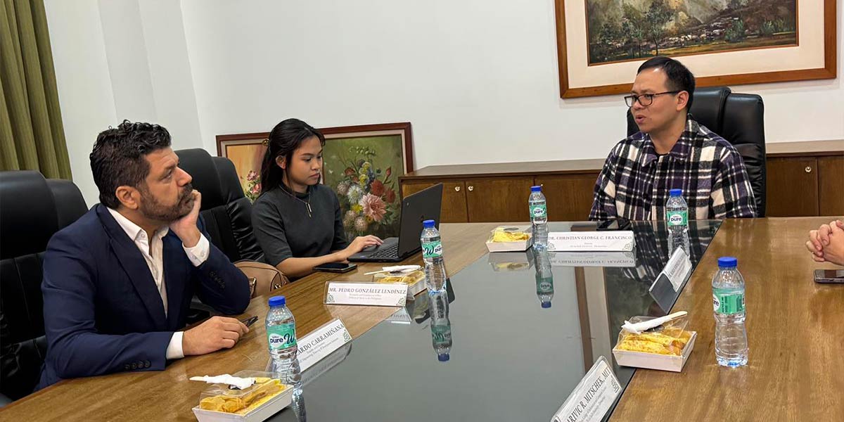 EADIC Spain Founder Visits DLSU-D