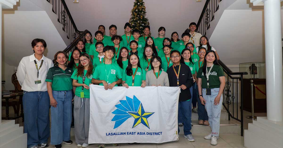 EcoCAMP 2025 Participants Explore DLSU-D Campus 