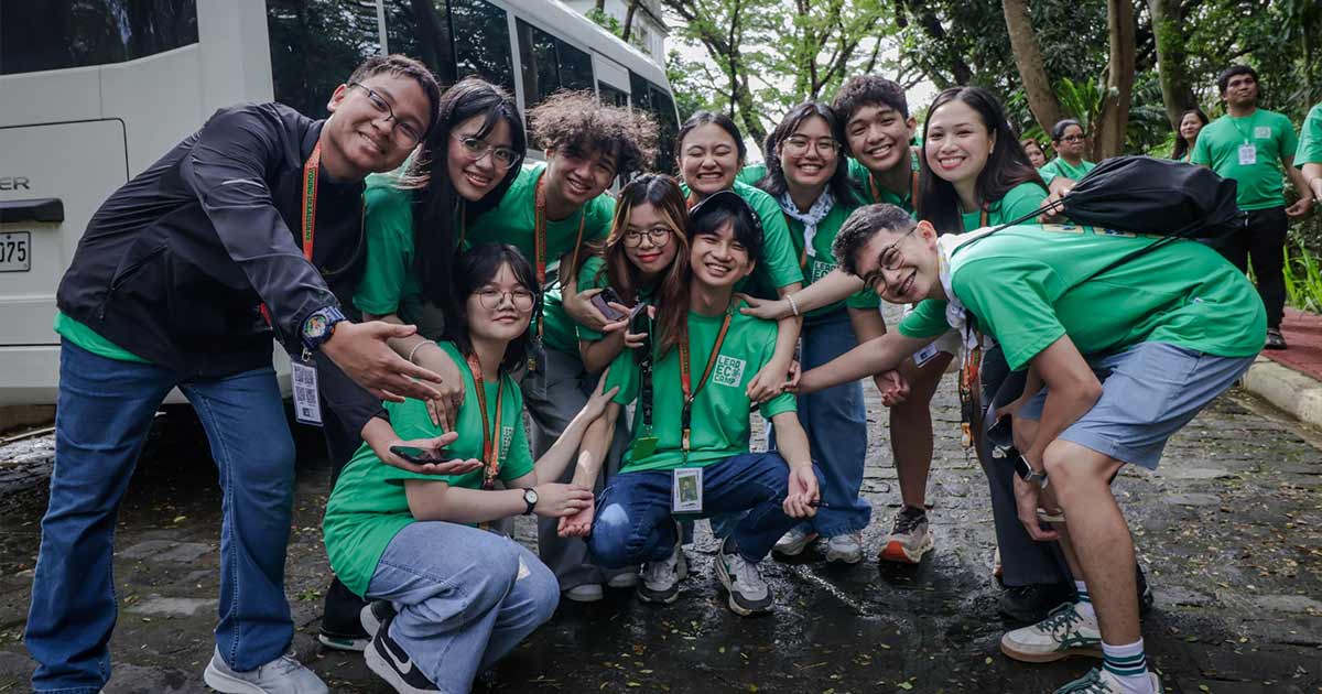 EcoCAMP 2025 Participants Explore DLSU-D Campus 
