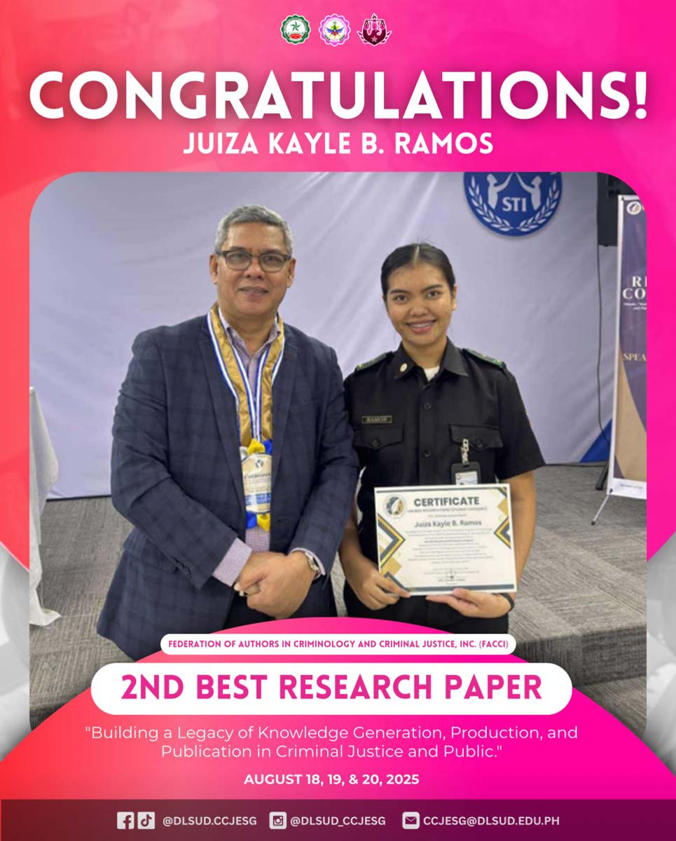 CCJE Students Excel in FACCI Research Conference