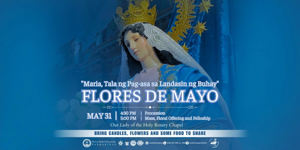 DLSU-D Marks Flores de Mayo 2025 DLSU-D Marks Flores de Mayo 2025