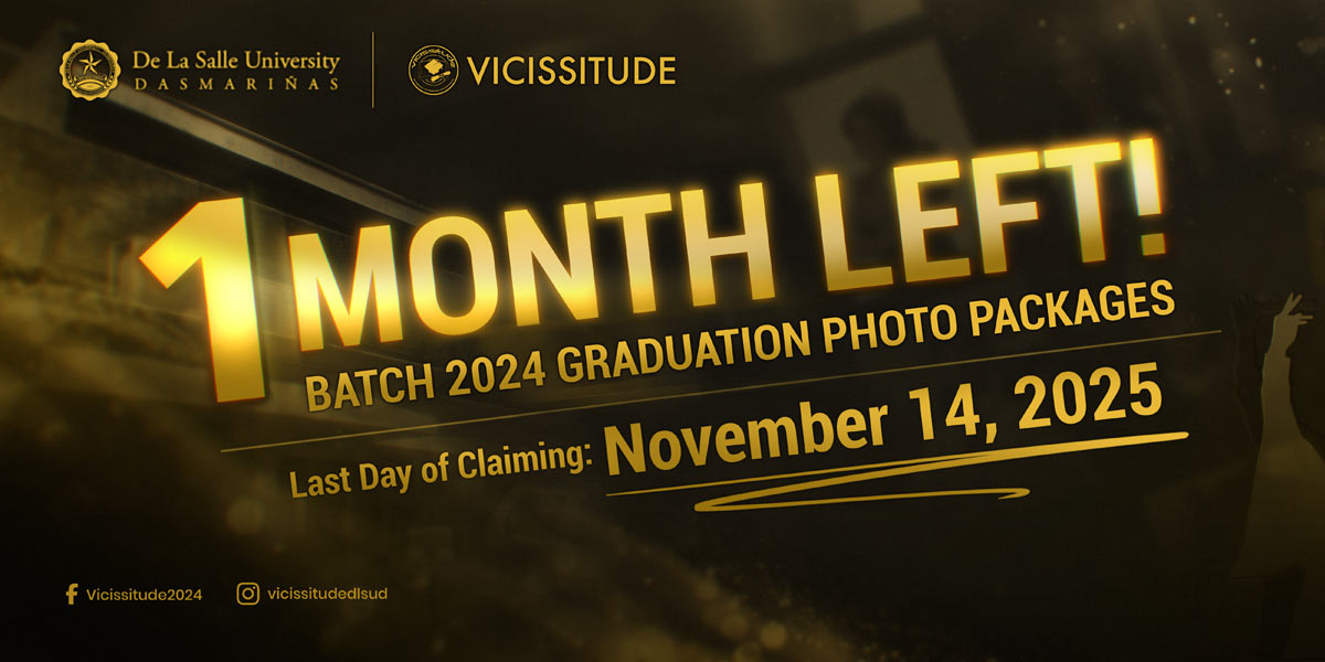 Deadline Nears for Batch 2024 Graduation Photo Package Claiming