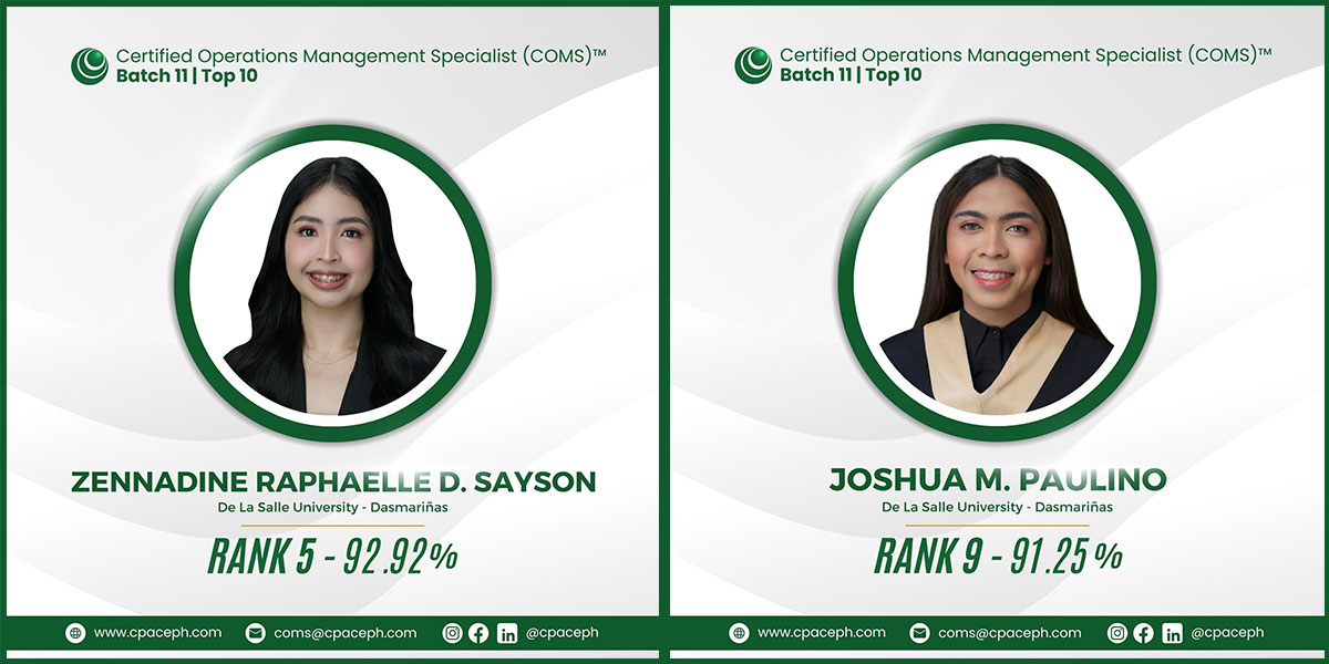 COMS Topnotcher 2025
