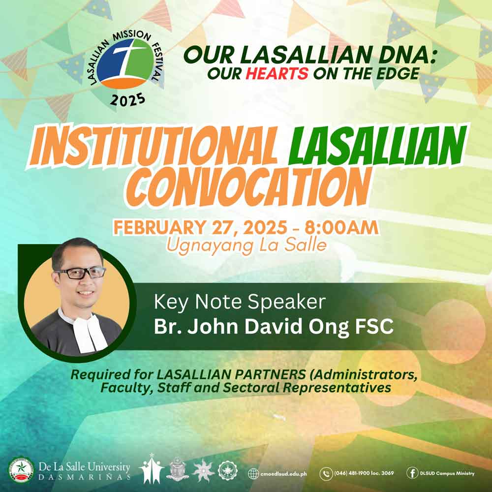 Lasallian Mission Festival to Kick Off Next Week