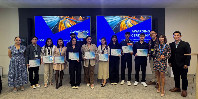 LSEG Honors DLSU-D Scholars in Graduation Ceremony
