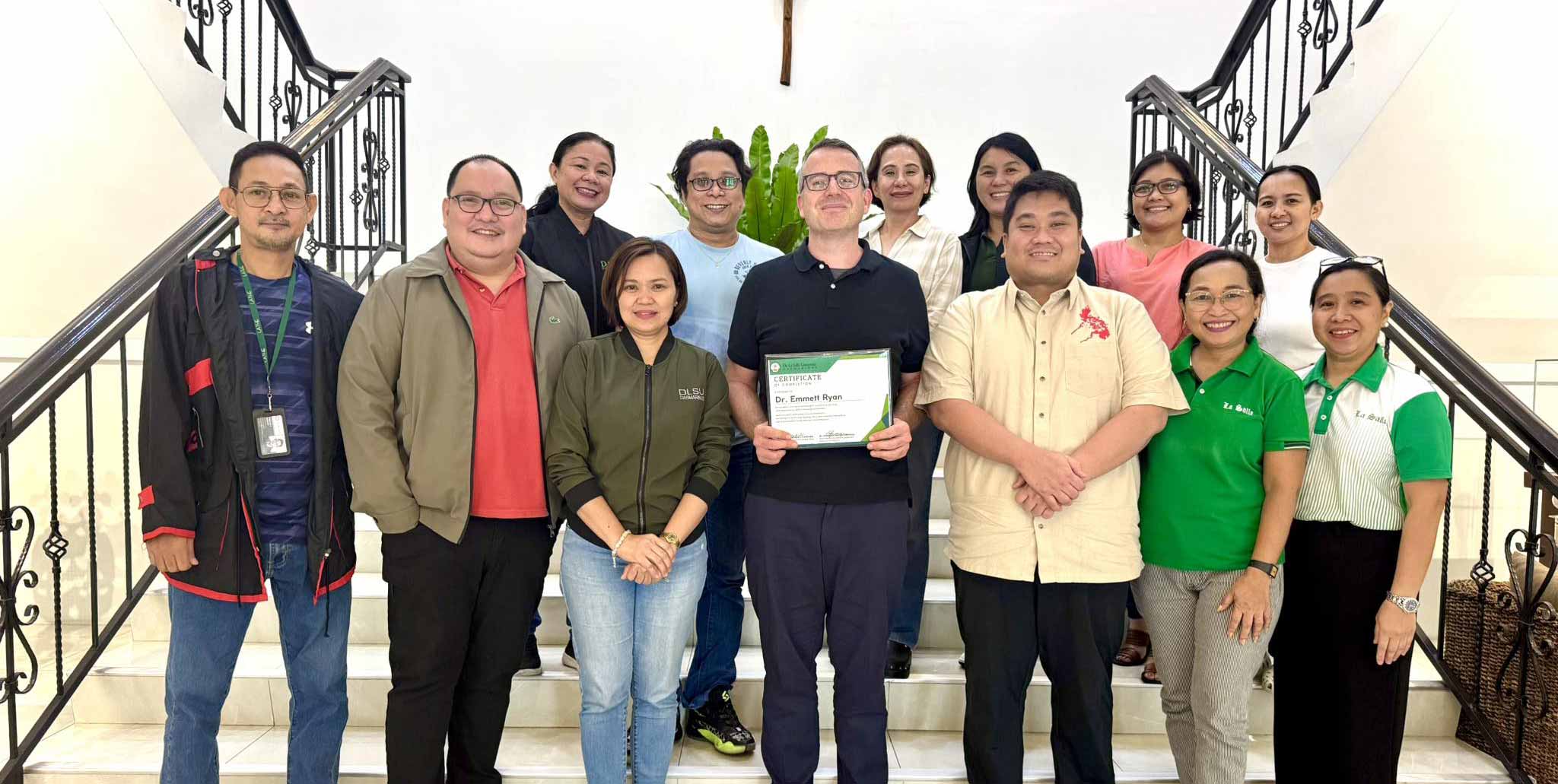 DLSU-D Hosts Manhattan University 