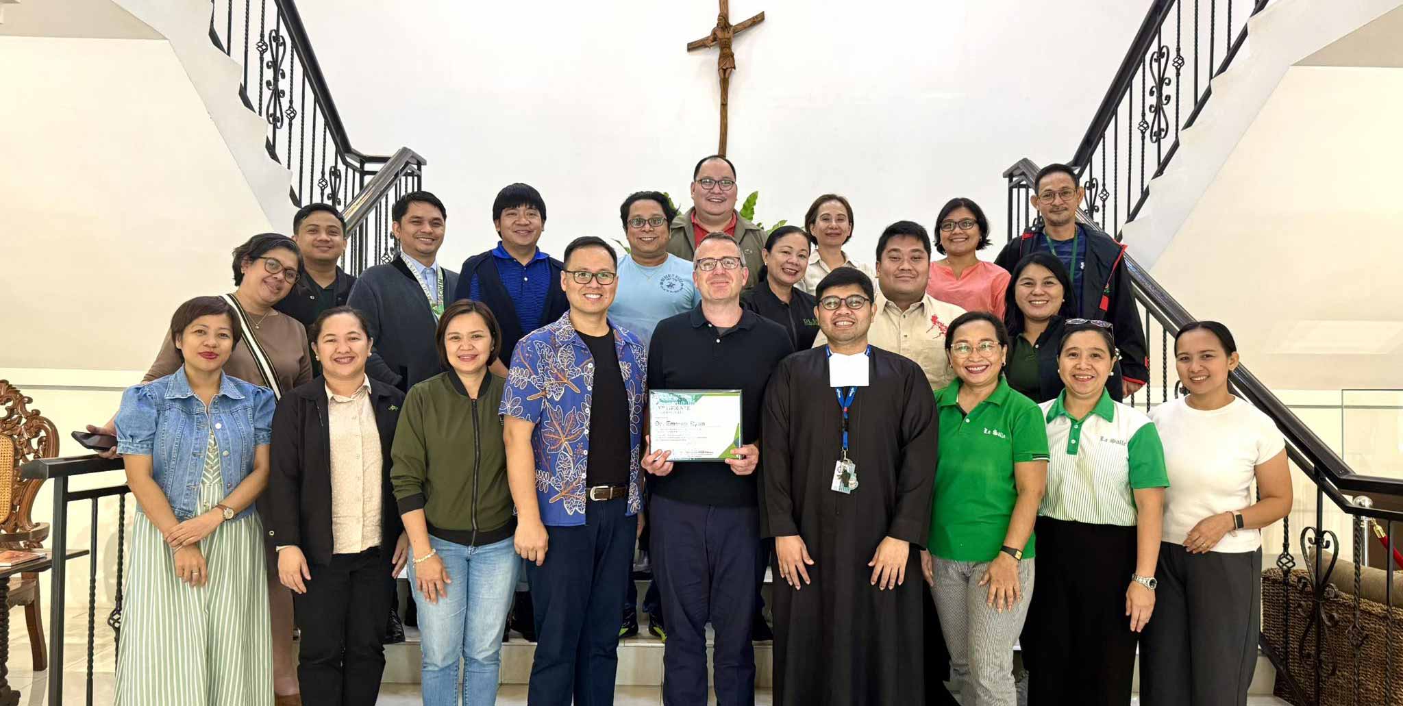 DLSU-D Hosts Manhattan University 