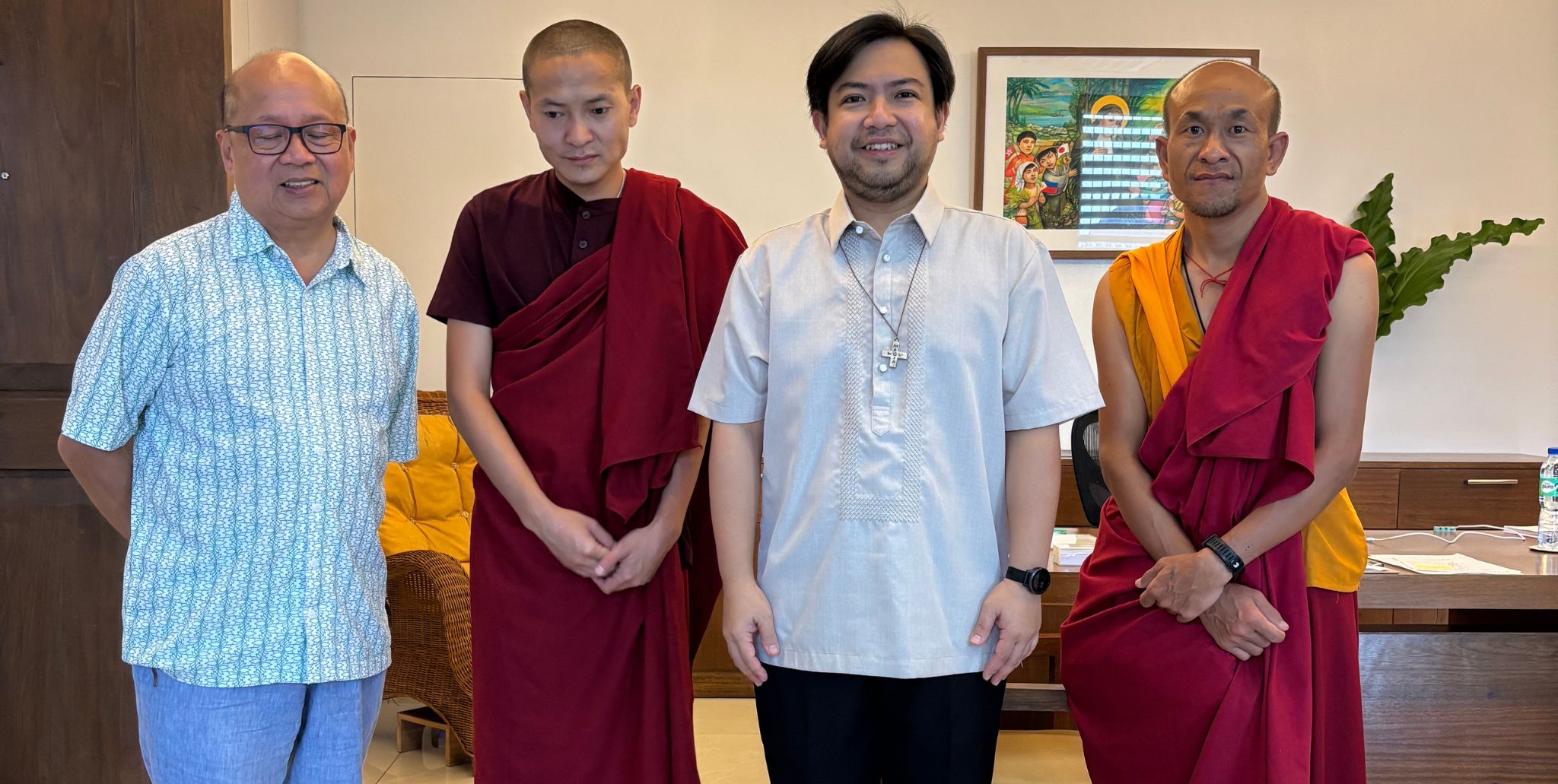 Bhutanese Monks to Study Art Restoration at DLSU-D