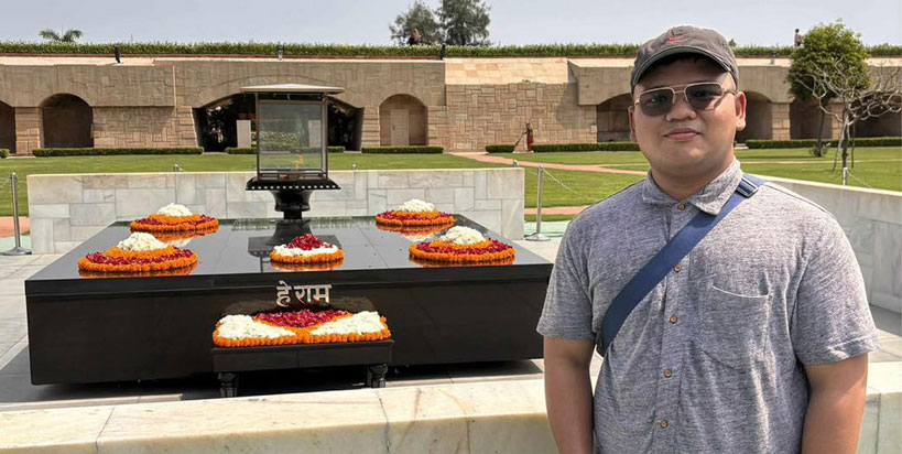 DLSU-D Criminology Student Joins International Summer Program in India