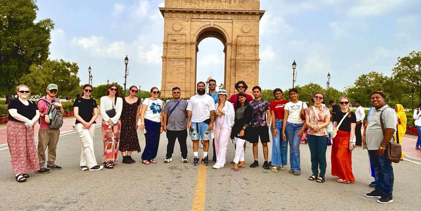 DLSU-D Criminology Student Joins International Summer Program in India