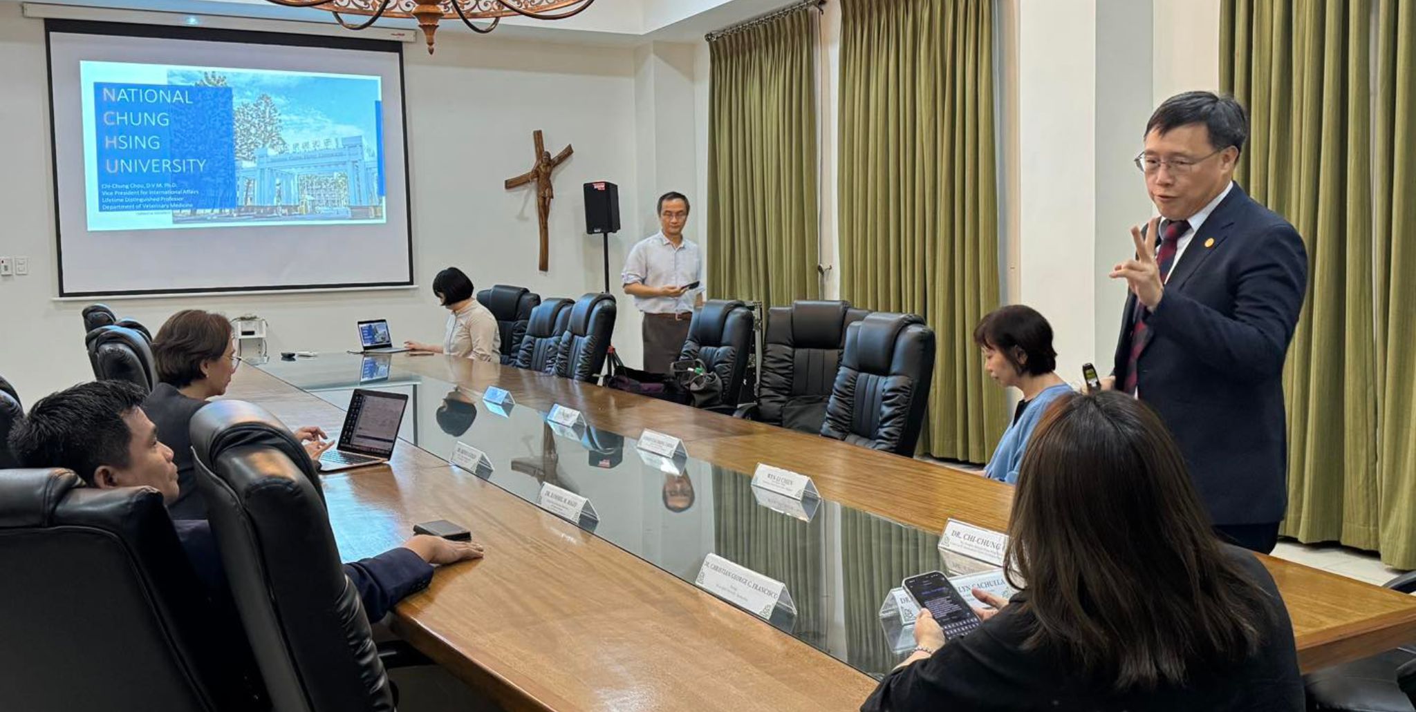 DLSU-D, NCHU Taiwan Explore Academic Partnerships