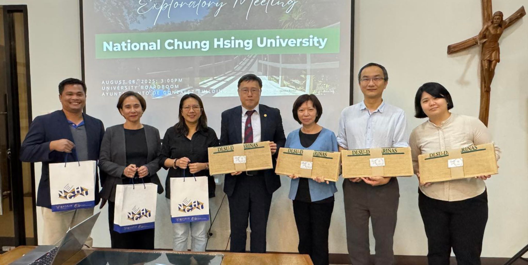 DLSU-D, NCHU Taiwan Explore Academic Partnerships
