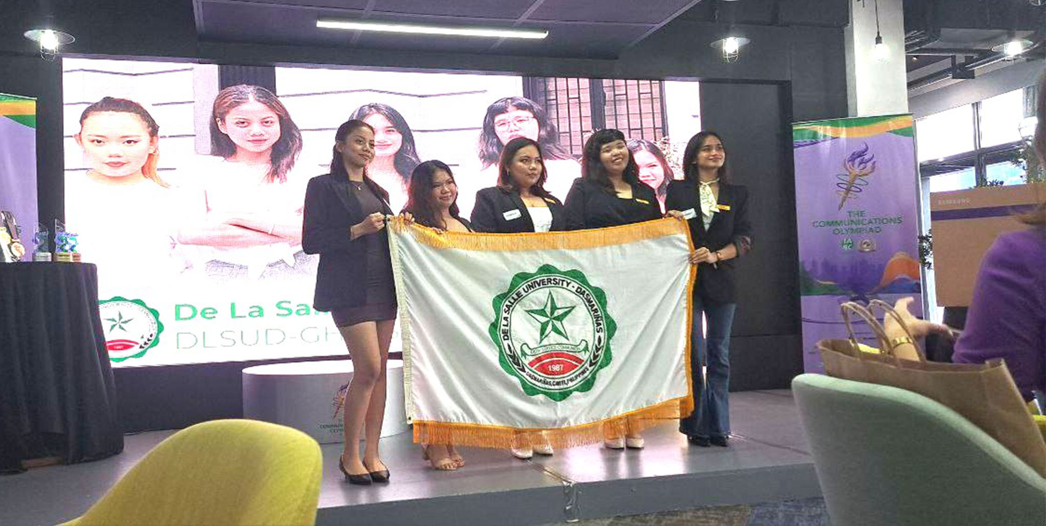 DLSU-D Bags Silver, Top 15  in Communications Olympiad