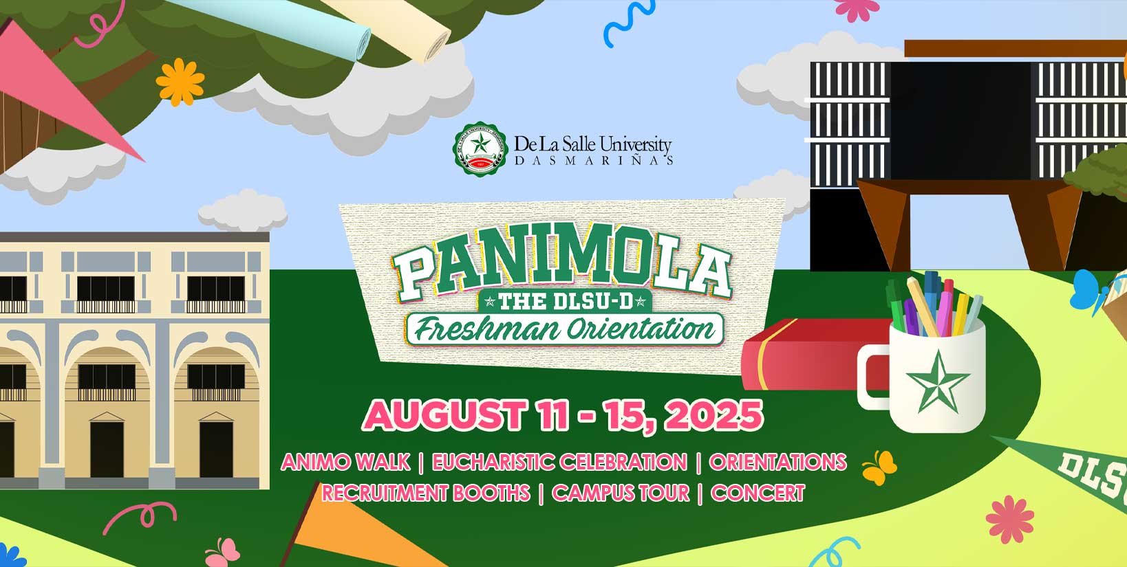 DLSU-D Welcomes Freshmen through Orientation Week