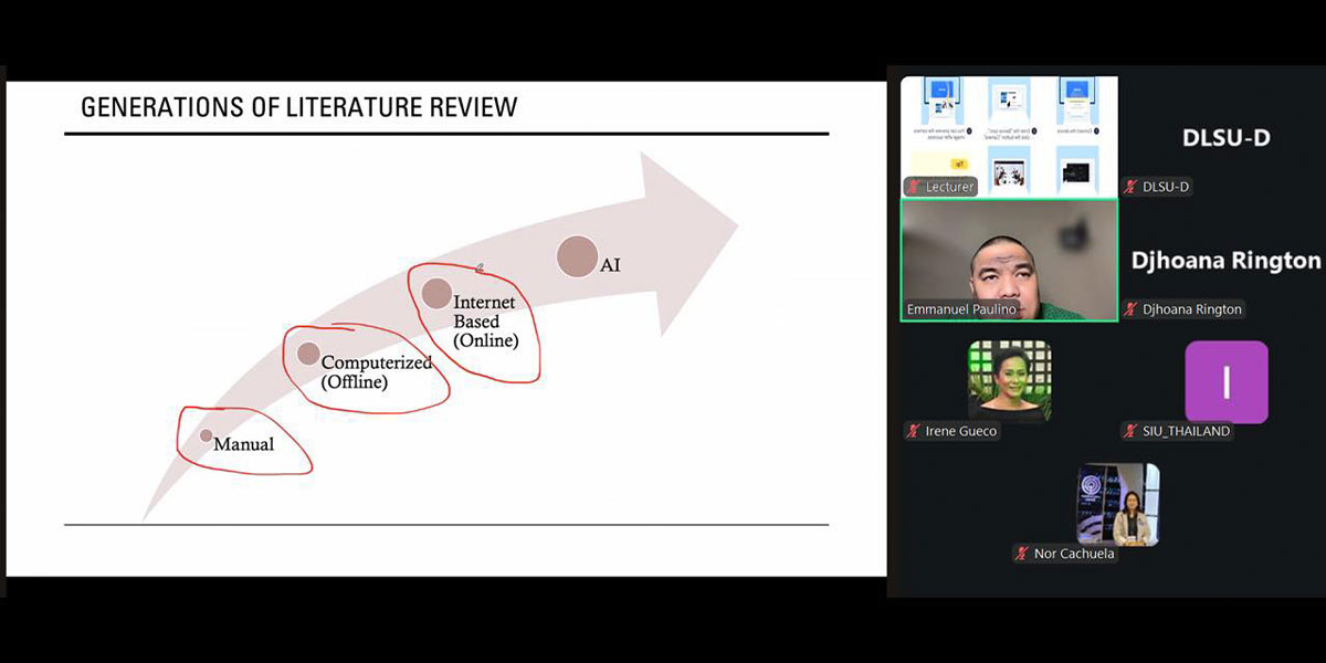 Marketing Professor Talks AI Research at Shinawatra University