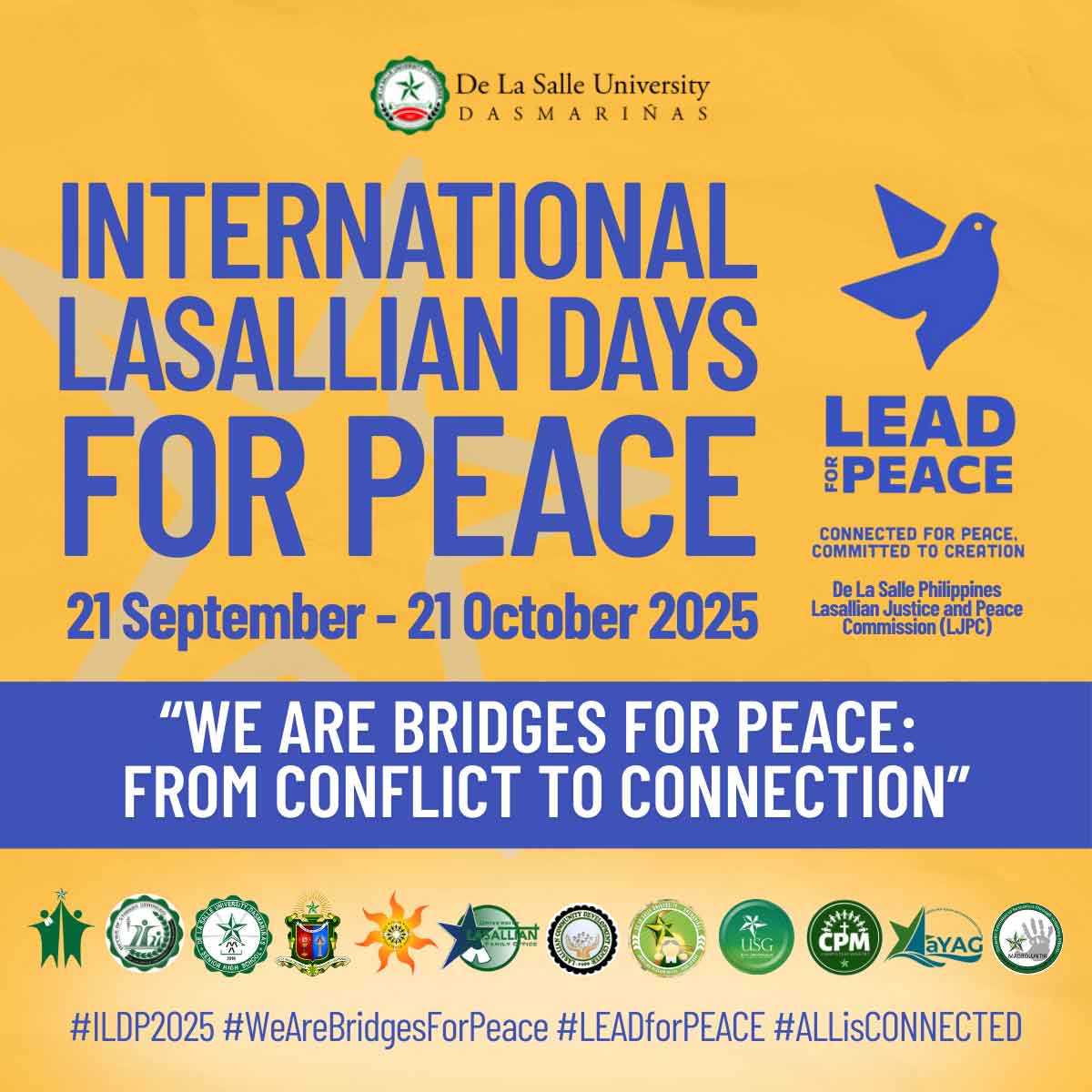DLSU-D Celebrates Lasallian Days for Peace 2025