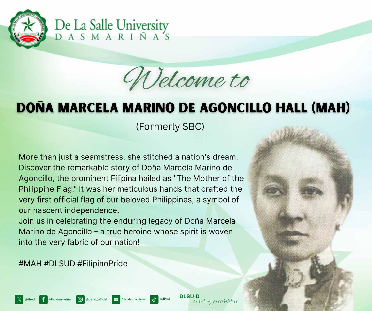 DLSU-D Renames Buildings to Honor Historic Filipinas