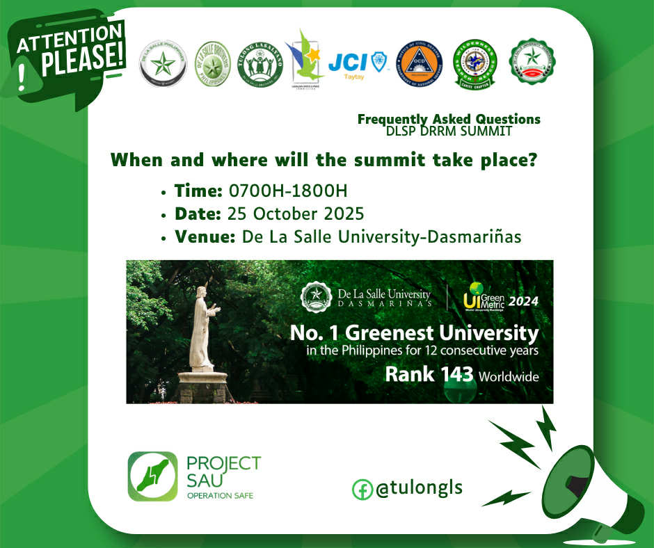 OPERATION SAFE: DLSP DRRM SUMMIT 2025