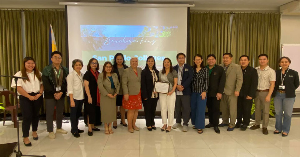 San Pablo Colleges Visits DLSU-D for Benchmarking  San Pablo Colleges Visits DLSU-D for Benchmarking