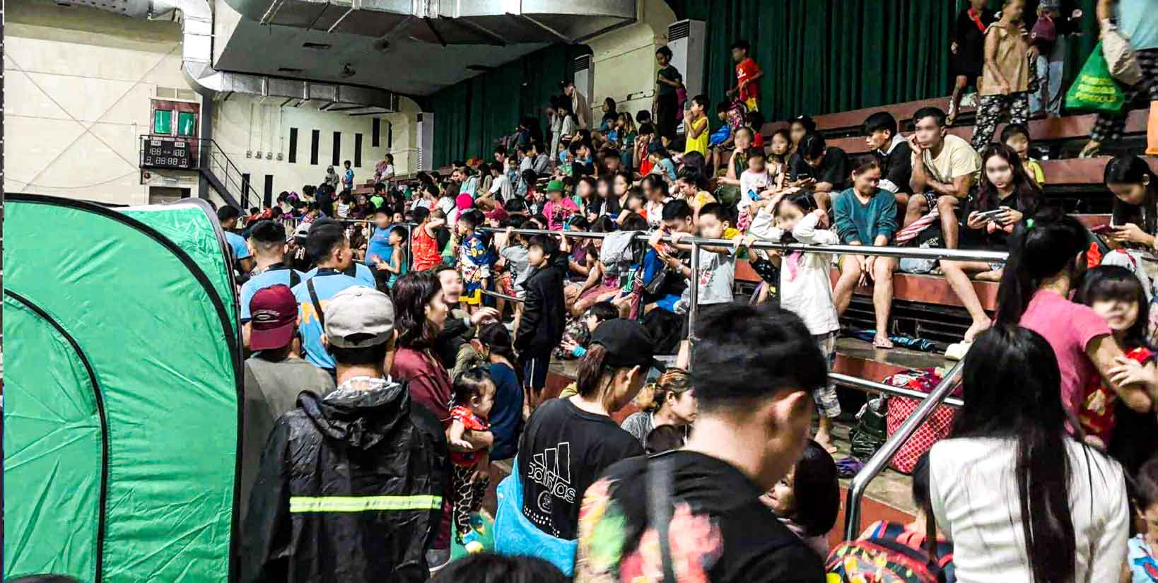 DLSU-D Opens Ugnayang La Salle to Typhoon Evacuees