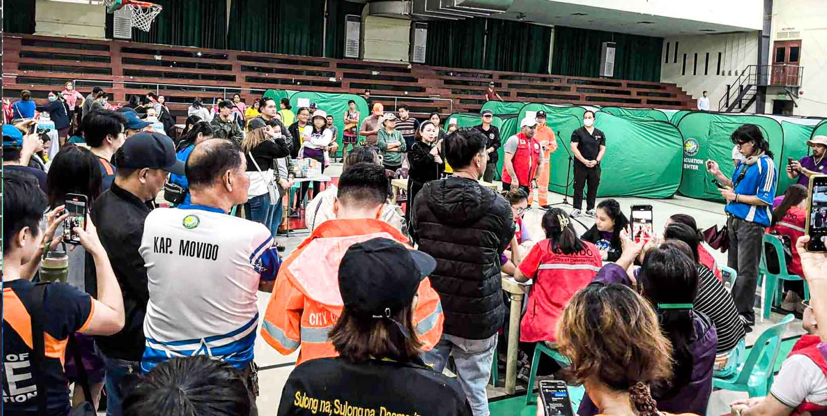 DLSU-D Opens Ugnayang La Salle to Typhoon Evacuees