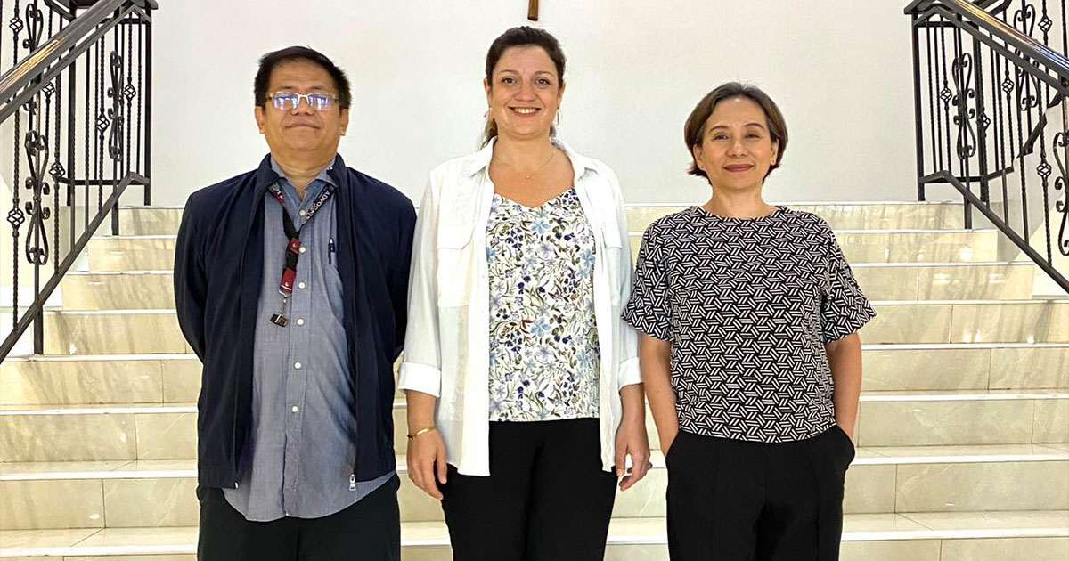 LSO Hosts UniLaSalle Professor for Research Collaboration Dialogue LSO Hosts UniLaSalle Professor for Research Collaboration Dialogue