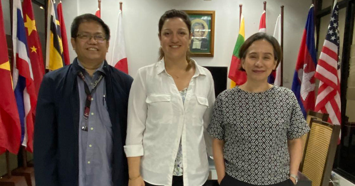 LSO Hosts UniLaSalle Professor for Research Collaboration Dialogue LSO Hosts UniLaSalle Professor for Research Collaboration Dialogue