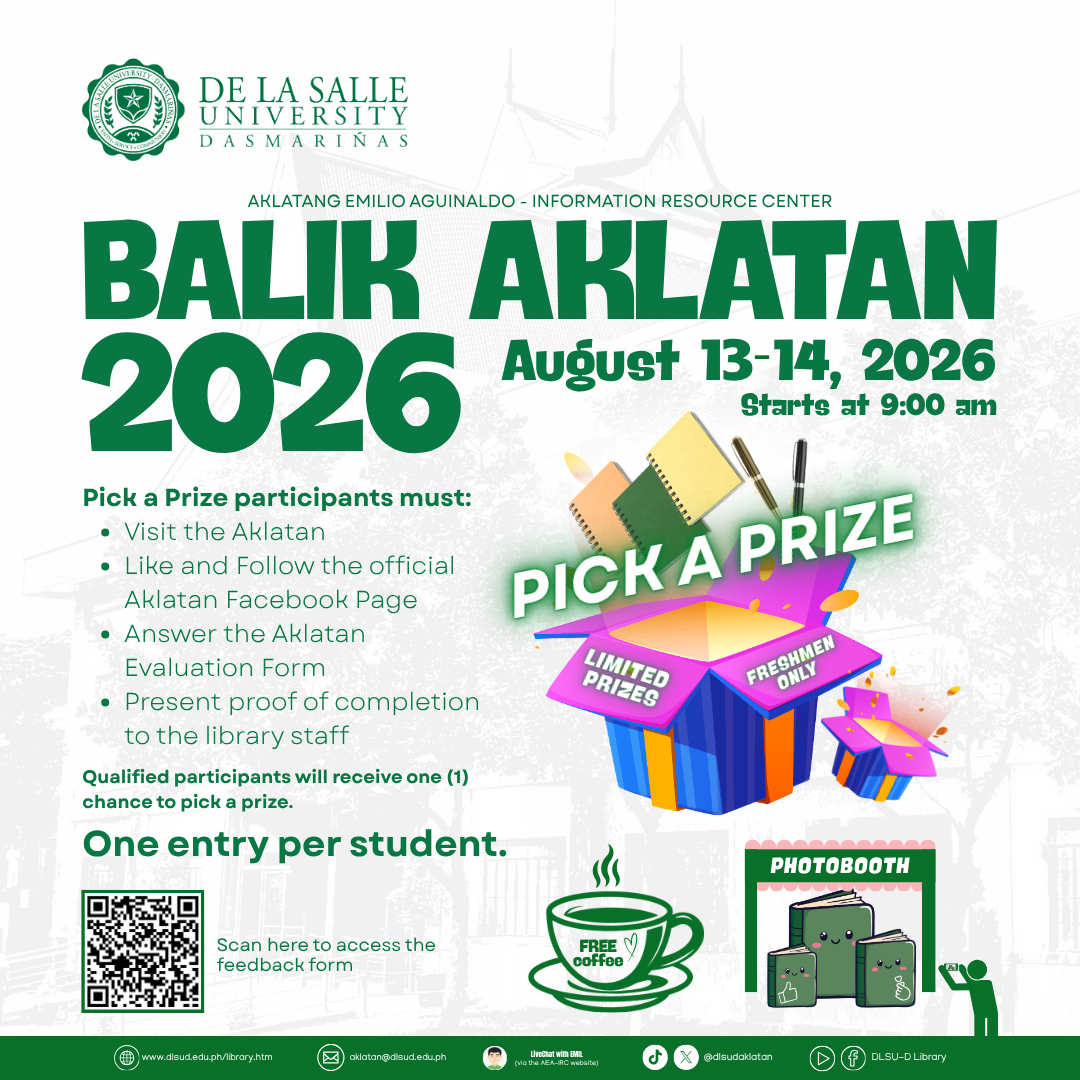 Balik Aklatan is finally ON!