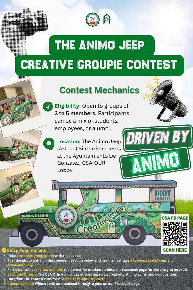 CSA Launches #ByahengLasalleDasma Photo Contest 