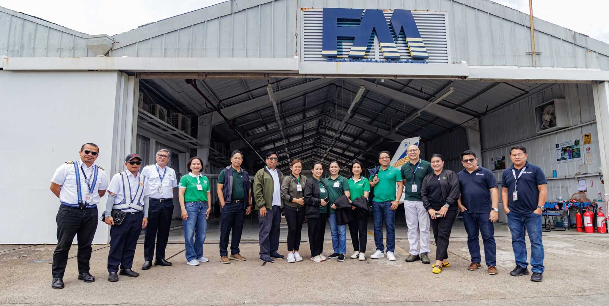 DLSU-D conducts benchmarking visit at First Aviation Academy