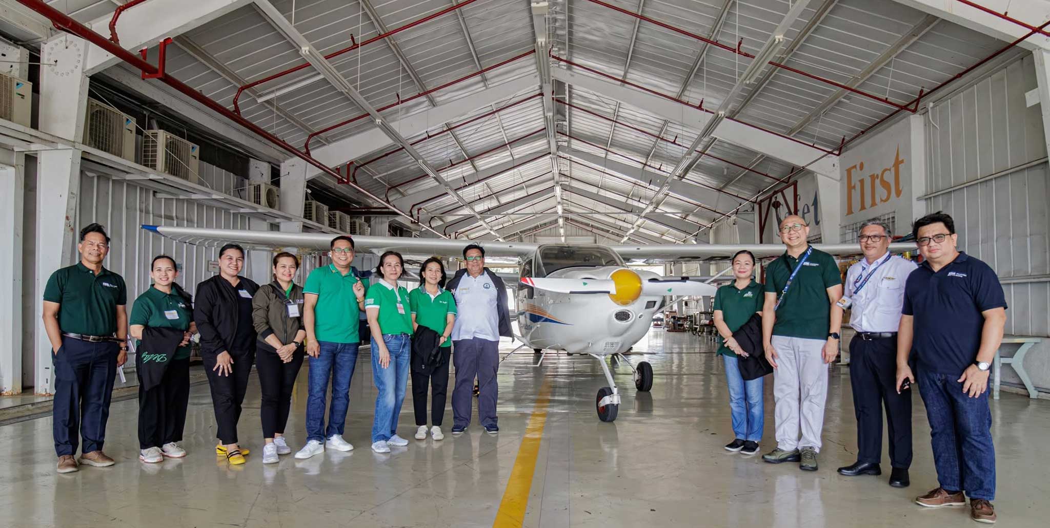 DLSU-D conducts benchmarking visit at First Aviation Academy