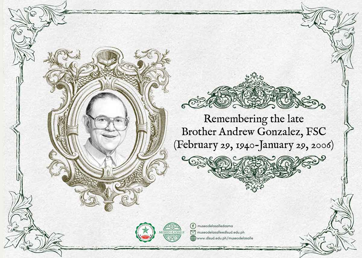 Brother Andrew Gonzales 20th Death Anniversary