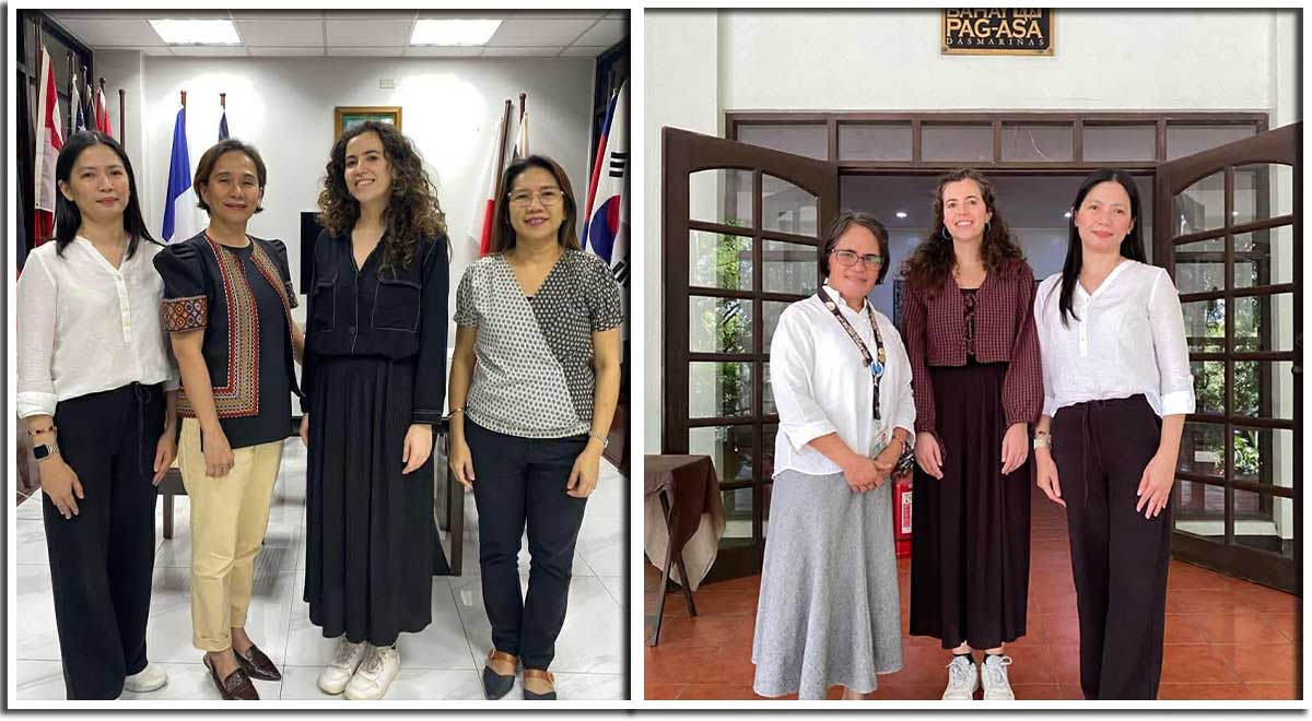 DLSU-D Hosts International Intern from La Salle Centro Universitario Madrid 
