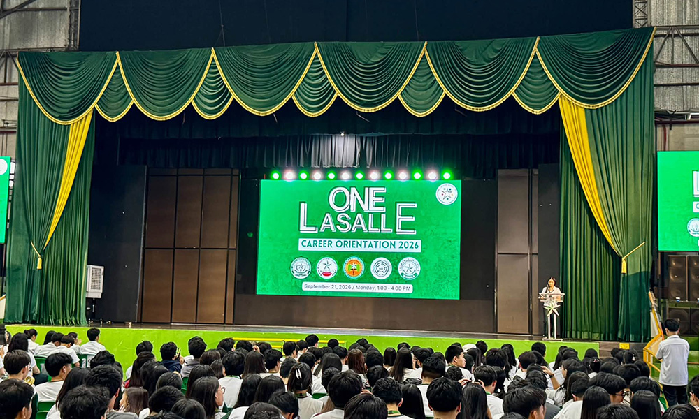 DLSU-D shares college opportunities with De La Salle Lipa students
