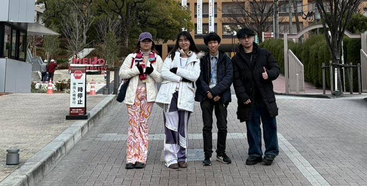 IDS Students Represent DLSU-D in Meijo University Winter Program